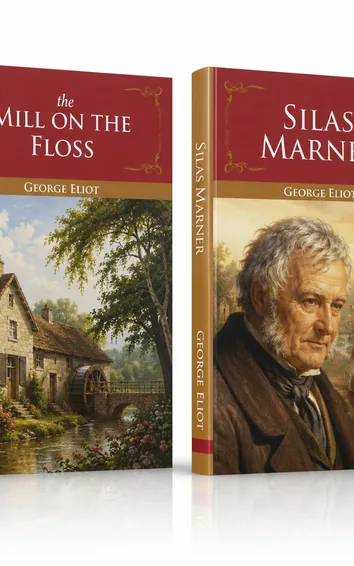Cover of George Eliot Collection – Set of 2 Classic Books | The Mill on the Floss & Silas Marner | Premium Paperback Edition | English Literary Fiction | Timeless Classics for Readers, Students & Collectors