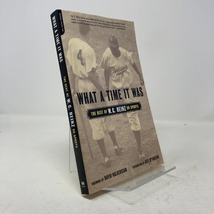 Cover of What A Time It Was by W.c. Heinz
